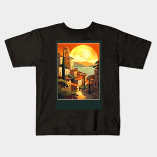 Vintage Travel Poster of the Italy Kids T-Shirt